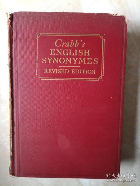 Crabb's English Synonymes Revised Edition