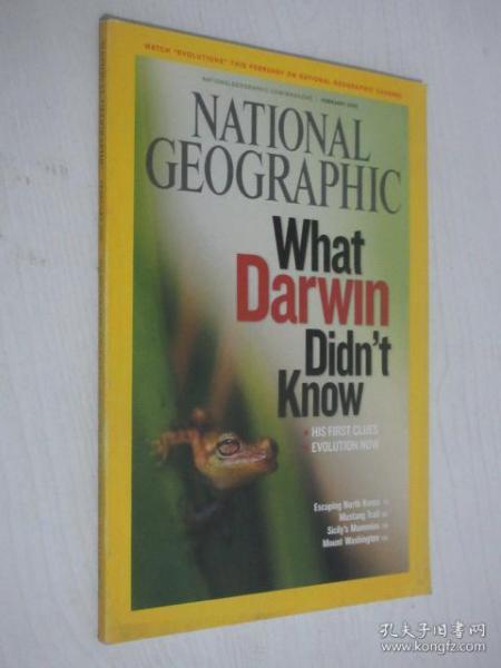 NATIONAL   GEOGRAPHIC   美国国家地理    英文版    2009年第2期