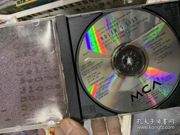 CD  SCHINDLER`S LIST  英文曲目看图