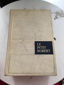 LE PETIT ROBERT（书后开胶，有破损，看图）