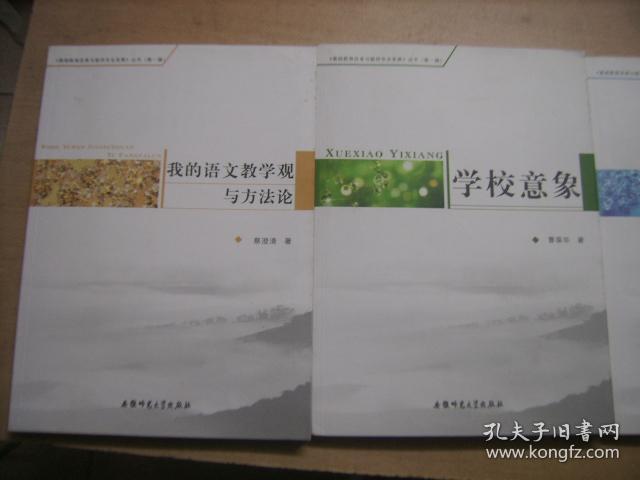 《基础教育改革与教师专业发展》丛书 第一辑 （我的语文教学观与方法·语文笔记·学校意象）3册全