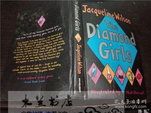 原版英法德意等外文 Jacqueline Wilson the Diamond Girls 2004 大32开硬精装