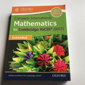 Complete International
Mathematics
for Cambridge IGCSE@(0607)
Extended