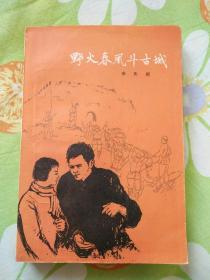 红色经典――野火春风斗古城（1959年1月北京第1版，1959年11月武汉第2次印刷，有插图）