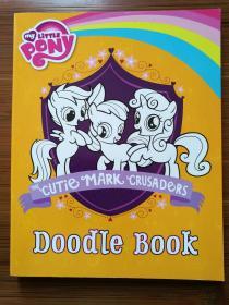 英文 英语 My Little Pony The Cutie Mark Crusaders Doodle Book 我的小马 彩虹小马 可爱军团 活动书