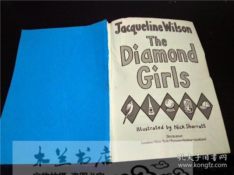 原版英法德意等外文 Jacqueline Wilson the Diamond Girls 2004 大32开硬精装