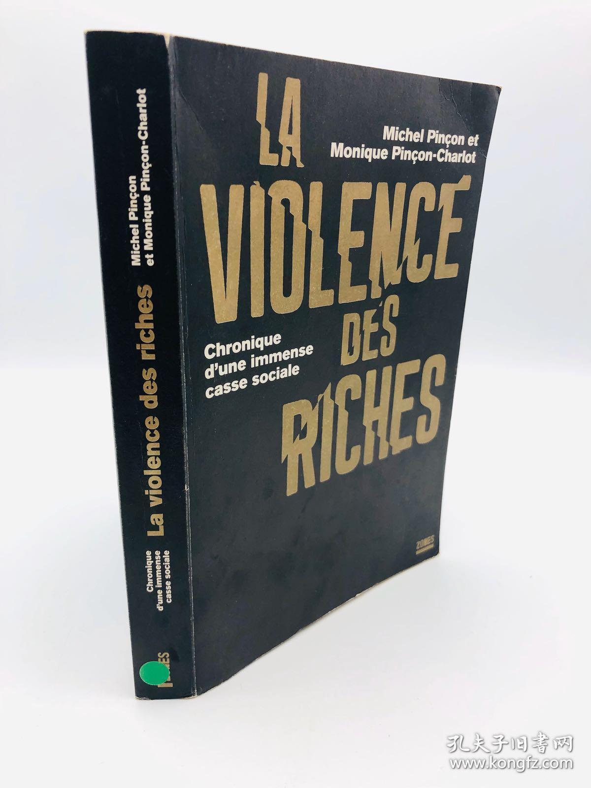 La violence des riches : Chronique d'une immense casse sociale (French)  法文原版-《富人的暴力：社会撕裂纪事》