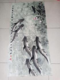 河北著名画家张连珠作品8平尺保真