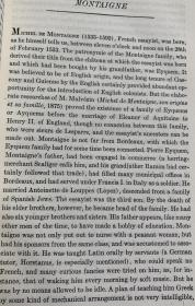 French Literature and Its Masters    法国文学和法国文学大师 布面精装   书脊、封面烫金图案    1946年第一版  毛边本  著名文学评论家 乔治·圣茨伯里作品 书前有作者肖像一幅