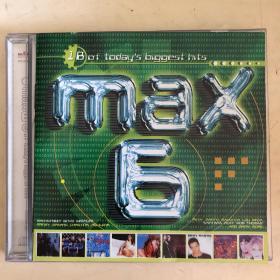 MAX 6 18 of today’s biggest hits 1CD