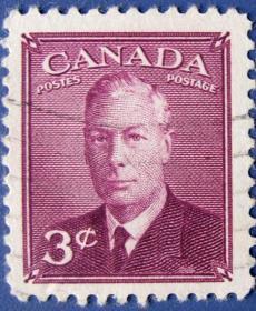 乔治五世国王--加拿大邮票--早期外国邮票甩卖--实拍--包真，