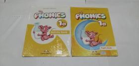 外文原版英文原版MY PHONICS 1a Pupils Book Activity Book 两本合售