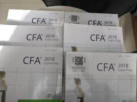 2018 LEVEL I CFA  BOOK 1、2、3、4、5+Volume 1、2（全新塑封）   七本合售  侧面有污渍 详细看图