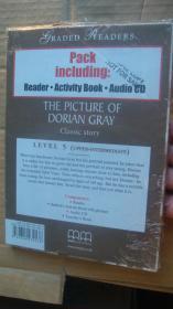 (Graded readers:level 4) THE PICTURE OF DORIAN GRAY (Pack including reader,activity book, Audio CD) 两本书夹1张CD 塑封未折