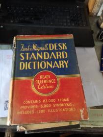 FUNK & WAGNALLS STANDARD DESK DICTIONARY Of the English Language （1946年出版 ）