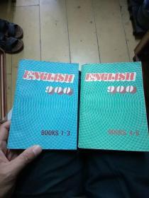 ENGLISH  900
BOOKS  1-3  4-6两册