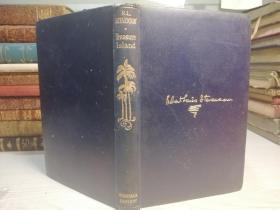 1923年   TREASURE ISLAND  全皮装帧 书顶刷金