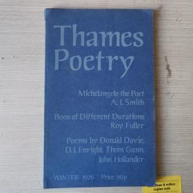 Thames poetry 托马斯诗集