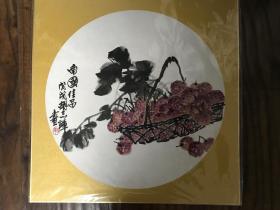 著名画家胡志辉小品花鸟