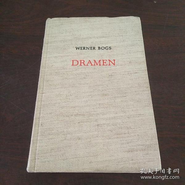 DRAMEN（德语 原版，作者签赠）