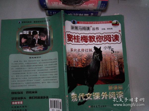 新黑马阅读 窦桂梅教你阅读：五年级新课标现代文课外阅读(第六次修订)