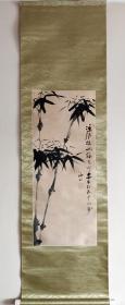 海外回流清代画家杜鳌绢本墨竹立轴