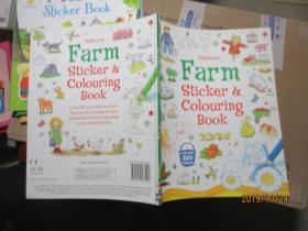 FARM STICKER COLOURING BOOK 7135