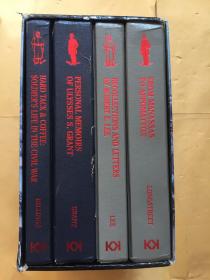 THE CTVIL WAR EXPERIENCE PERSONAL MEMOIRS OF ULYSSES S.GRANT HARD TACK & COFFEE; SOLDIERS LIFE IN THE CIVIL WAR FROM MANASSAS TO APPOMATTOX RECOLLECTIONS AND LETTERS OF ROBERT E LEE 四本合售