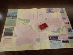 锦州市地图。1995年头版一印。
