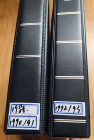 德国邮票 1988-93年（缺89年） 出世纸 两册 共计5年202枚全 DD