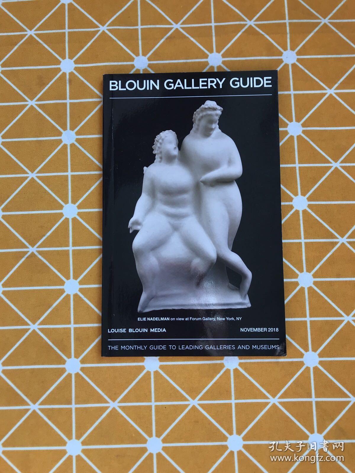 BLOUIN GALLERY GUIDE：NOVEMBER 2018（百灵画廊指南:2018年11月）