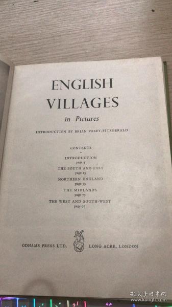 ENGLISH VILLAGES  英国村庄