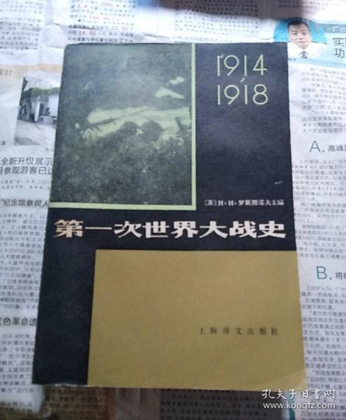 第一次世界大战史      下册   1914一1918