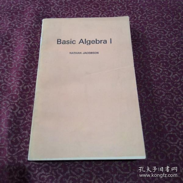 Basic Algebra I