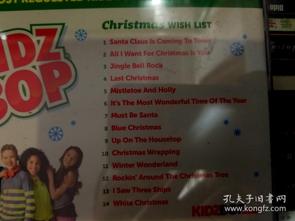 美版CD Various Artists 群星 KIDZ BOP CHRISTMAS Wish List