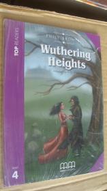 (TOP READERS level 4) Wuthering Heights (Book including students book,multilingual glossary,Audio CD,teacher's notes) 24K书带CD 塑封未折