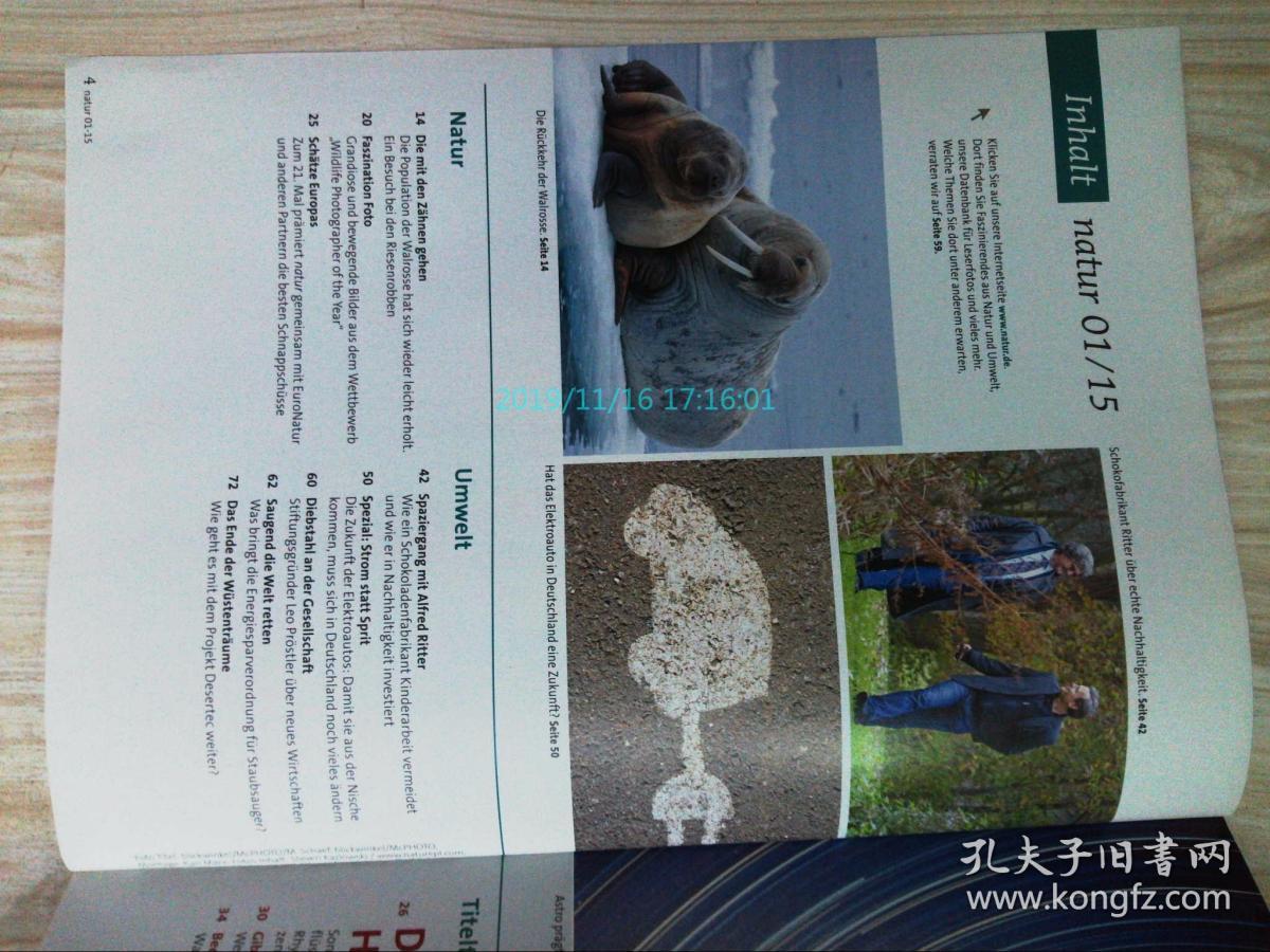 Natur Das Magazin für Natur Umwelt und besseres Leben01/2015
