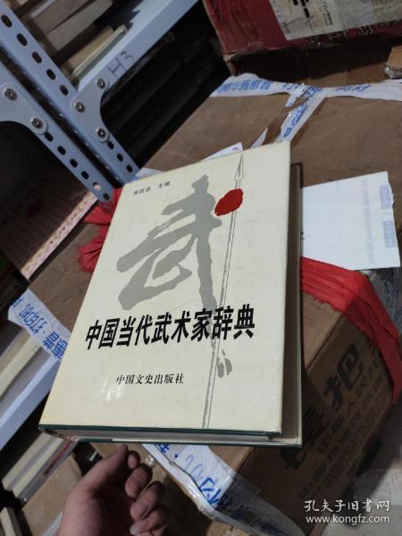 中国当代武术家辞典  货架f2