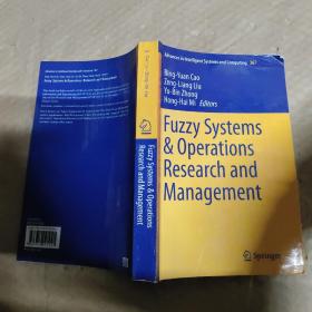 fuzzy systems & orerations research and management   模糊系统与定量研究与管理 16开