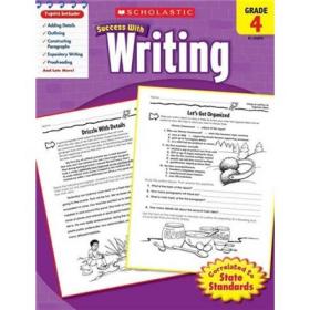 现货 Scholastic Success with Writing, Grade 4