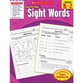 现货 Scholastic Success with Sight Words