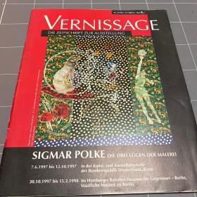 SIGMAR POLKE专辑，VERNISSAGE杂志1997，66页。