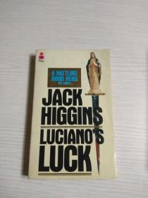 英文原版惊险小说　luciano\s luck　杰克希金斯作品