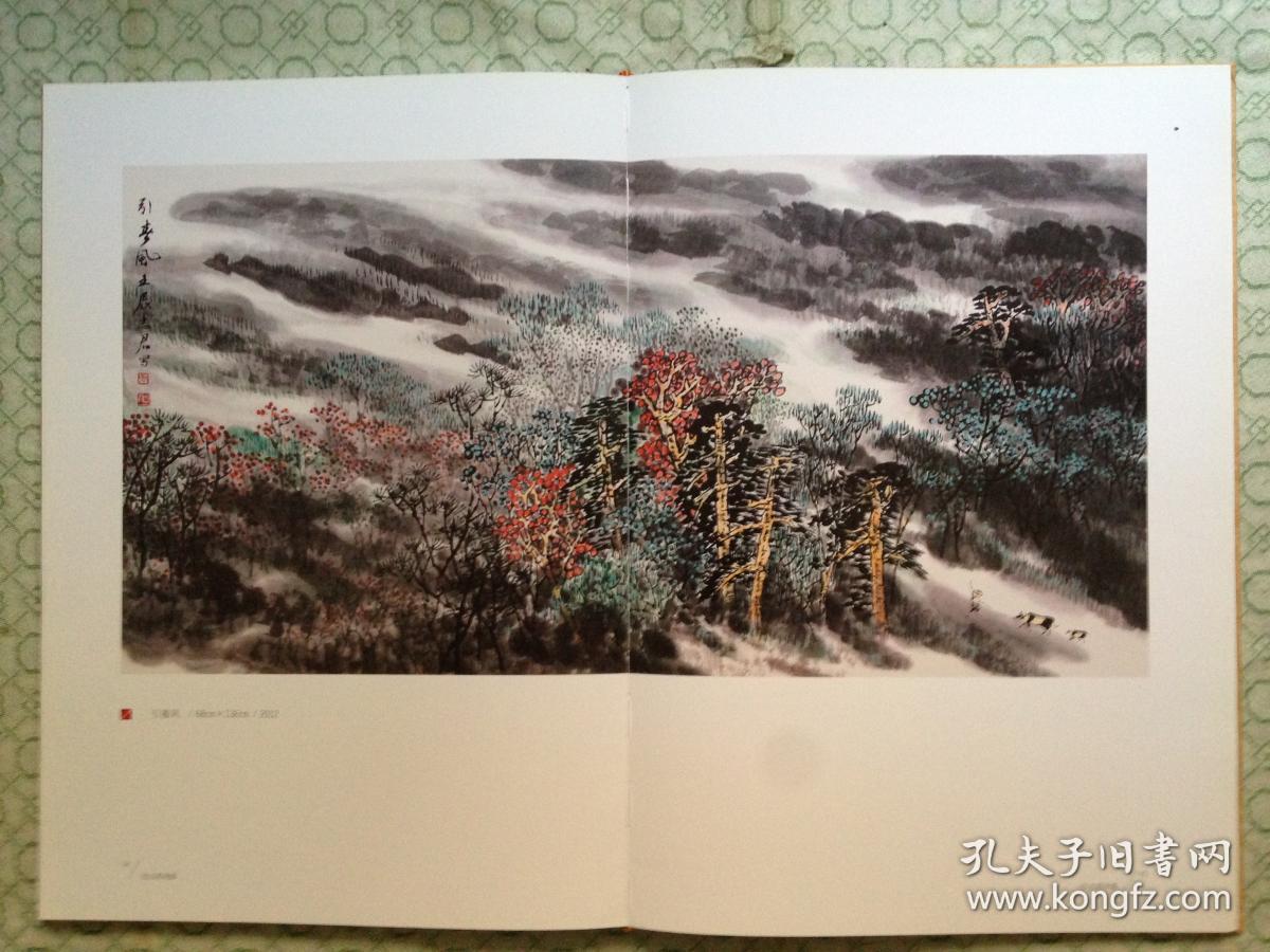 张志君画集（大8开精装全铜版纸印刷/13年一版一印）目录见书影/包邮