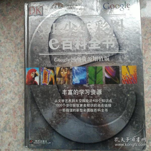 DK少年彩图e百科全书：Google网络资源增值版（彩印）