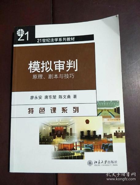 21世纪法学系列教材—模拟审判：原理、剧本与技巧