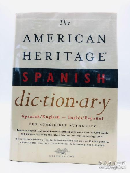 The American Heritage Spanish Dictionary 英文、西班牙文原版-《美国传统词典（英文、西班牙文双语版）》