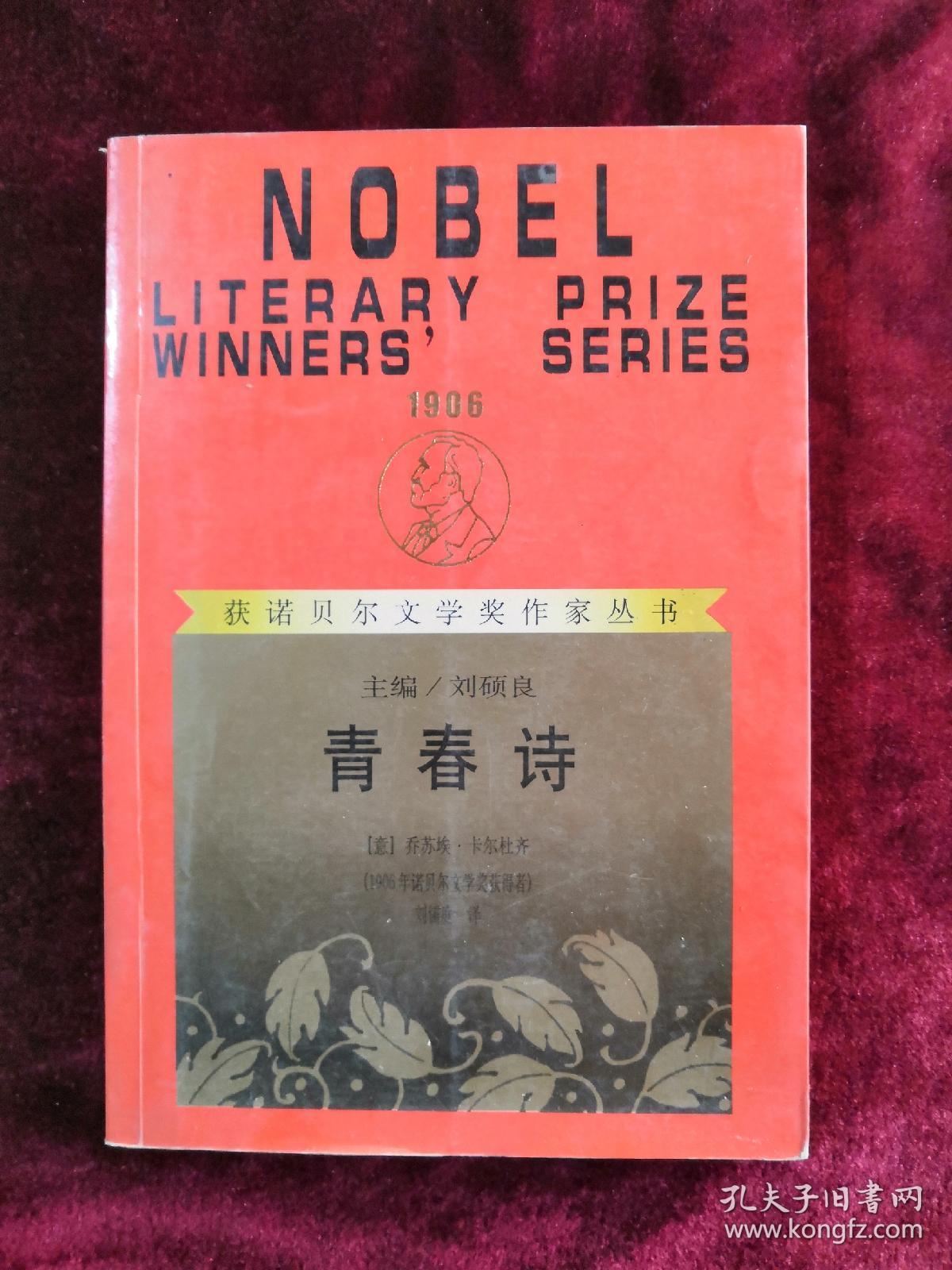 青春诗 获诺贝尔文学奖作家丛书 2001年1版1印 包邮挂刷