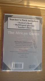 (TOP READERS level 4 Teacher's book )The African Queen (Book including students book,multilingual glossary,Audio CD,teacher' book) 两本书 塑封未折