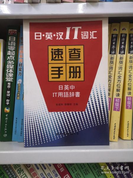 日·英·汉IT词汇速查手册（日英中IT用语辞书）